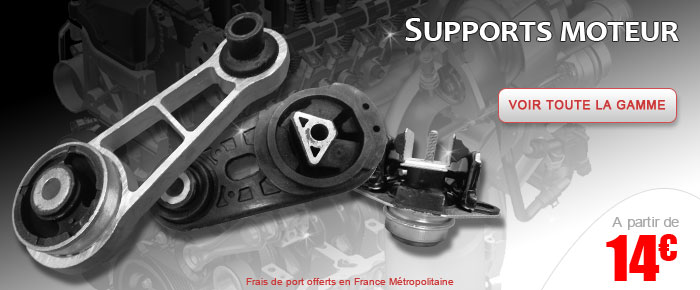 Supports moteur